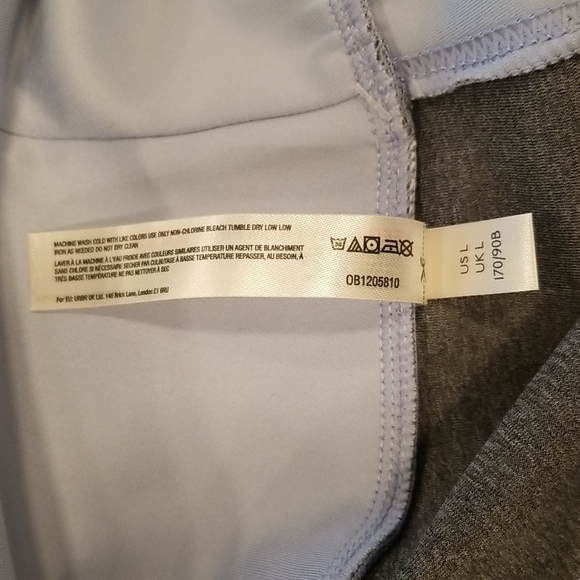 💕FREE PEOPLE MOVEMENT💕 Round the Block Jogger Faded Periwinkle Blue Large  NWT - Picture 14 of 14